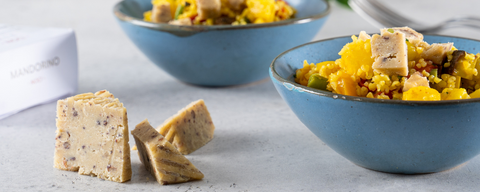 Ricetta Autunnale: Fantasia di verdure e cereali con Mandorino alle noci