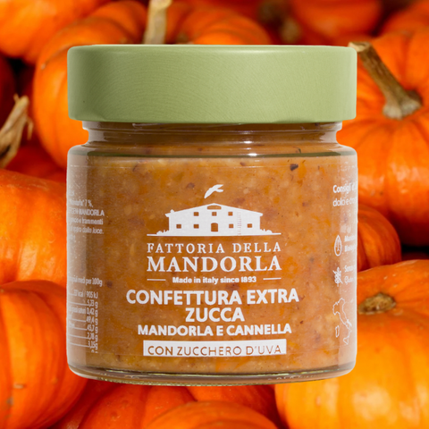CONFETTURA ZUCCA, CANNELLA E MANDORLA BIO - 230g
