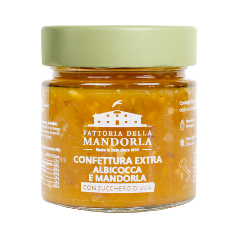 CONFETTURA DI ALBICOCCA E MANDORLA - 230g