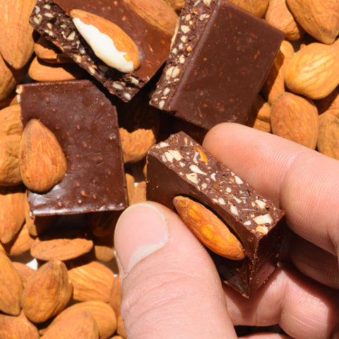 BARRETTA MANDORLA TOSTATA E CIOCCOLATO 40g
