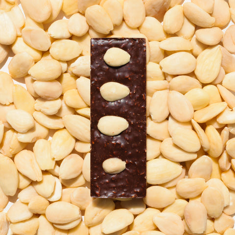 BARRETTA MANDORLA PELATA E CIOCCOLATO 40g