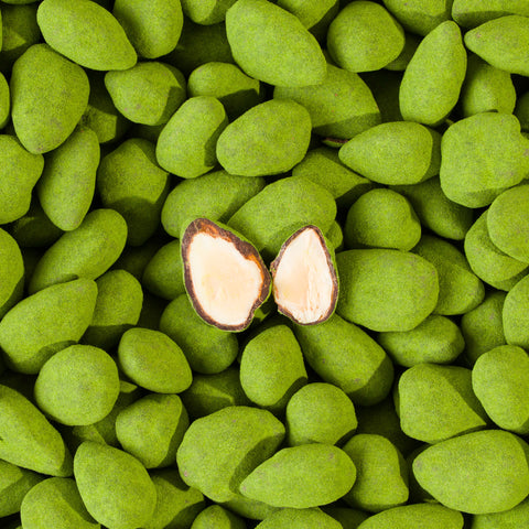 Mandorla Ricoperta- Cioccolato e Spinaci