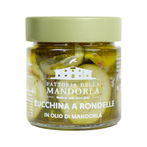 ZUCCHINA A RONDELLE IN OLIO DI MANDORLA 210g - GAS