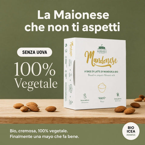 Come usare la maionese vegetale alle mandorle