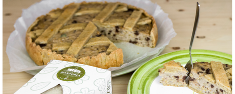 Pastiera Vegan senza burro, latte e uova