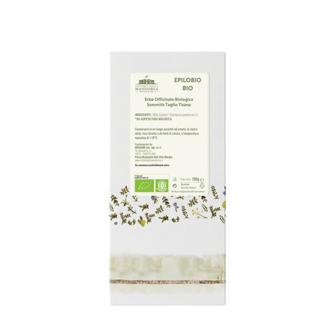 epilobio bio 100g — retro etichetta