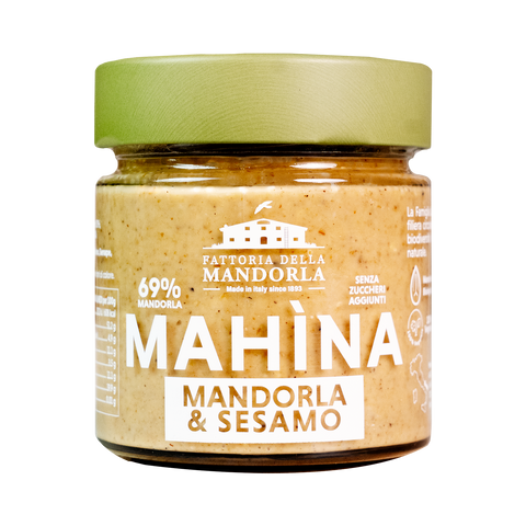 Crema MAHÌNA-Mandorla e Sesamo  200g