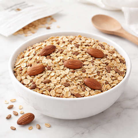 MUESLI  MANDORLA E SEMI BIO - Busta gr. 400