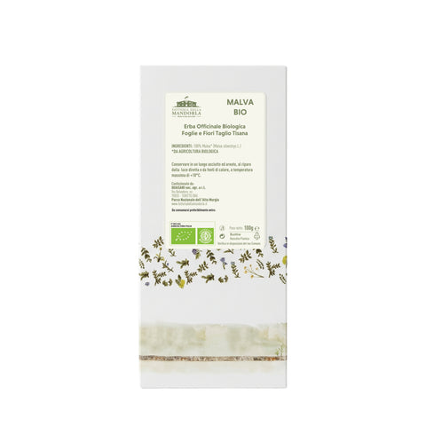 malva bio 100g — retro etichetta