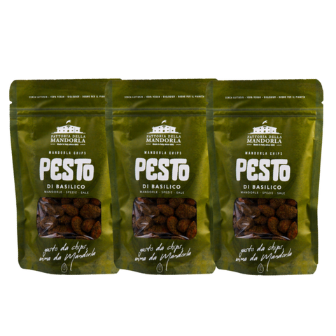 Mandorla chips Pesto