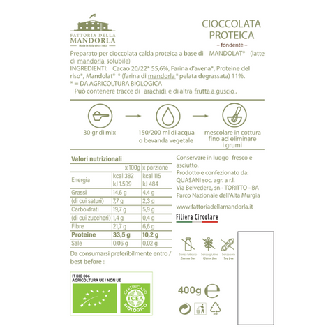 Cioccolata Proteica di Fattoria-GAS