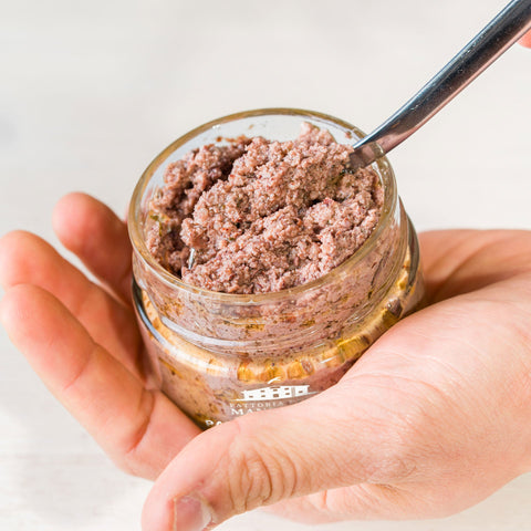 PATE' DI OLIVE NERE  E MANDORLE - GAS