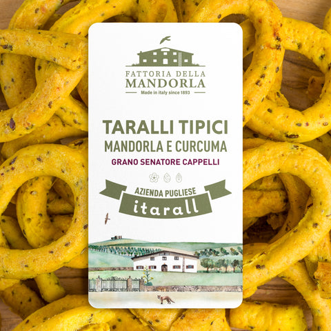 Taralli Tipici Mandorla e Curcuma