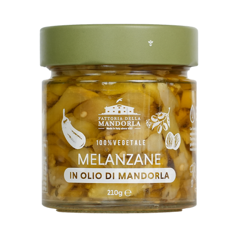 MELANZANE IN OLIO DI MANDORLA 210g