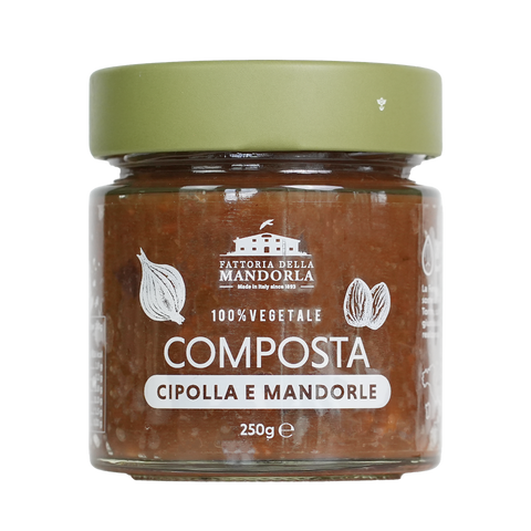 COMPOSTA CIPOLLA E MANDORLE 250g