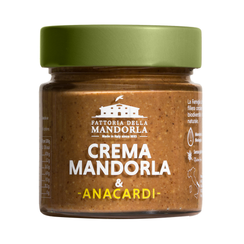 Crema 100% Mandorle e Anacardi