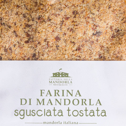 Farina di mandorla sgusciata tostata - Busta gr. 125