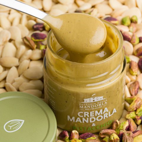 Crema 100% Mandorla e Pistacchio