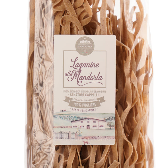 Pasta Laganine con Mandorla Bio 400 g X CANALE ESCLUSIVO