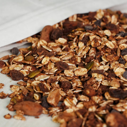 GRANOLA  MANDORLA, CACAO  E NOCCIOLA BIO - Busta gr. 400