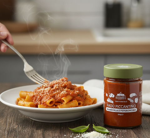 RAGÙ PICCANTINO - Mandorla e Peperoncino 310g