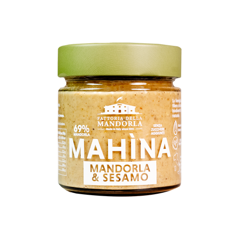 CREMA MAHÌNA-MANDORLA E SESAMO 200g -GAS