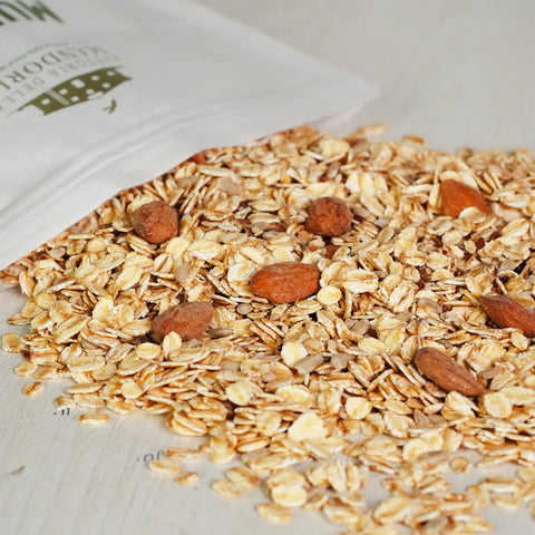 MUESLI  MANDORLA E SEMI BIO - Busta gr. 400