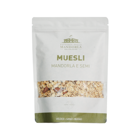 MUESLI  MANDORLA E SEMI BIO - Busta gr. 400