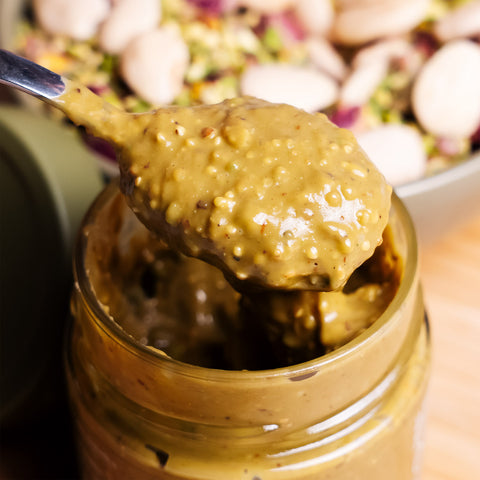 CREMA PISTACCHIO CRUNCHY-MANDORLA E PISTACCHIO 200g