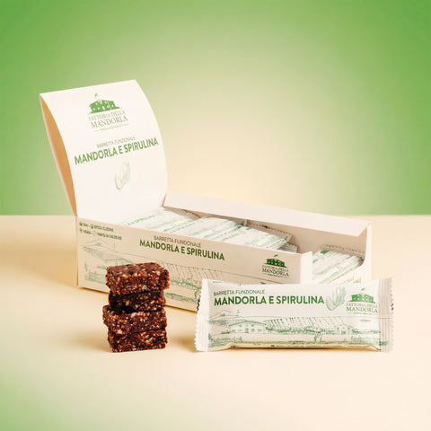 RAW BIO BAR - Mandorla e Spirulina 48g