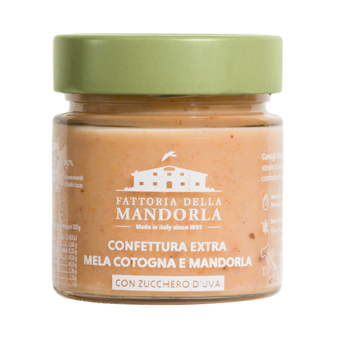 CONFETTURA MELA COTOGNA E MANDORLA BIO - 230g