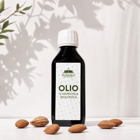 Olio di Mandorla Bio-100% Puro