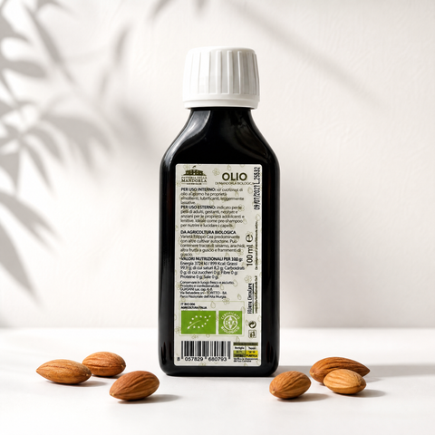 Olio di Mandorla Bio-100% Puro