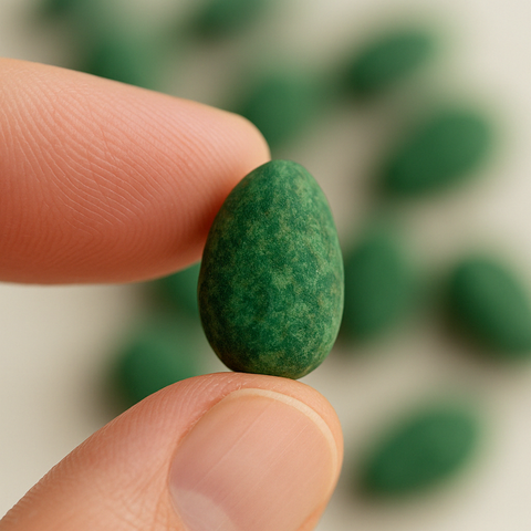 Mandorla Ricoperta- Cioccolato e Spirulina - GAS