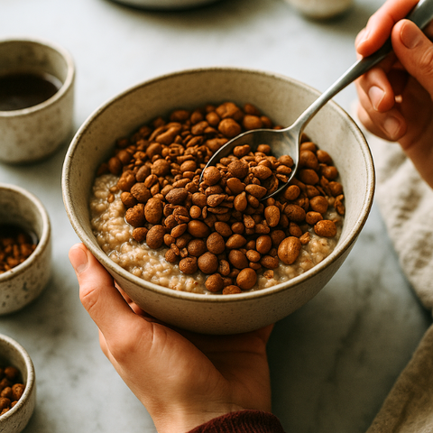 GRANOLA  MANDORLA, CACAO  E NOCCIOLA BIO - Busta gr. 400