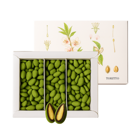 ASTUCCIO MANDORLINO  - Mandorla, Fondente e Tè Matcha