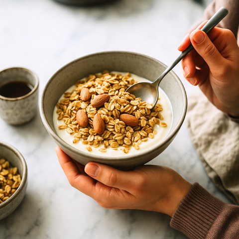 MUESLI  MANDORLA E SEMI BIO - Busta gr. 400