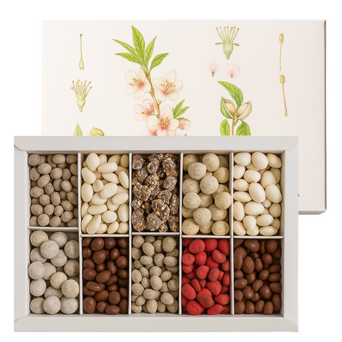 ASTUCCIO MANDORLAND: Assortimento Pralina e Mandorlini