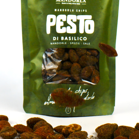 Mandorla chips Pesto