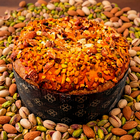 Mandorlone Pistacchio 1.2 kg- Senza Glutine 100% Vegetale+ Vasetto 200gr "PREORDINE"