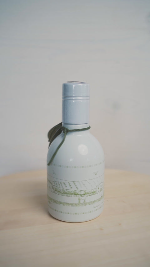 Olio Extra Vergine di Oliva 100% Bio Puro- Bottiglia in Vetro con Skyline